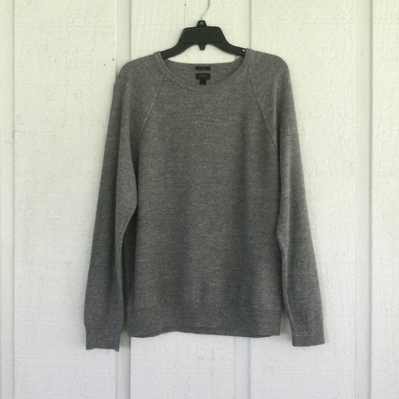 J. Crew Men Cotton Slim Fit Rugged Cotton Sweater Size L - Picture 1 of 10